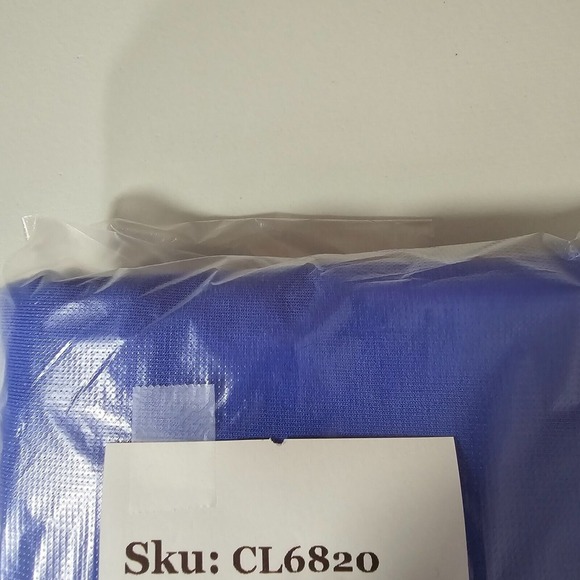 Escape by Habitat Womens Shirt Medium Blue Roll Neck Long Sleeve Terry‎ Pocket - Picture 12 of 12